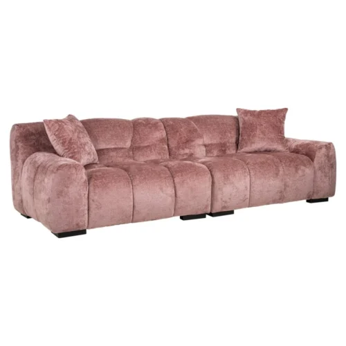 3-zits Bank Charelle - Roze - Afbeelding 2