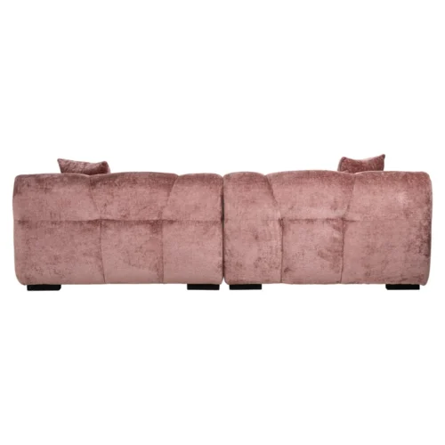 3-zits Bank Charelle - Roze - Afbeelding 5