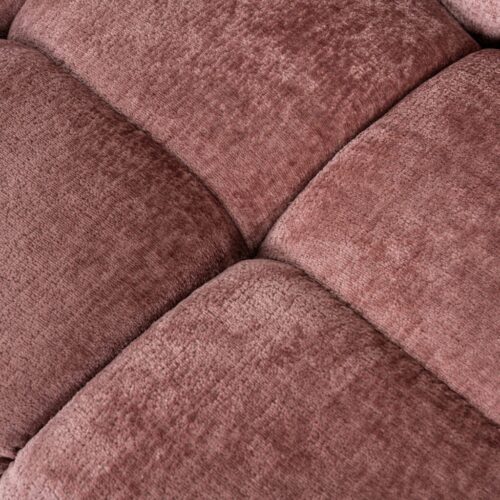 3-zits Bank Charelle - Roze - Afbeelding 3