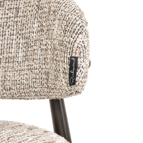 Barstoel Cherry Chenille Naturel - zithoogte 66cm - Afbeelding 6
