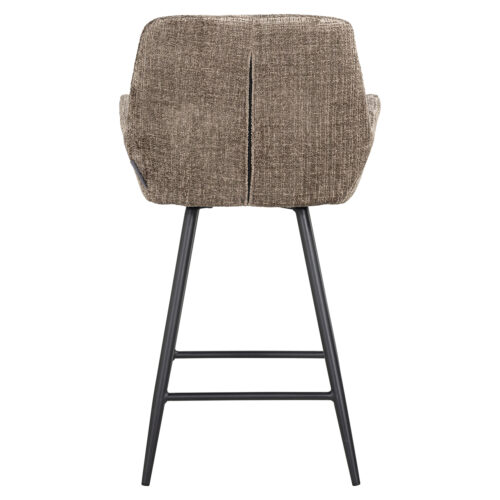 Draaibare Barstoel Linsey Stone - zithoogte 68cm - Afbeelding 3