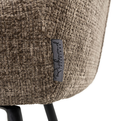 Draaibare Barstoel Linsey Stone - zithoogte 68cm - Afbeelding 6
