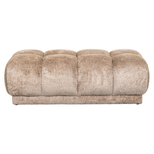 Hocker Noah Chenille - Naturel - Afbeelding 3
