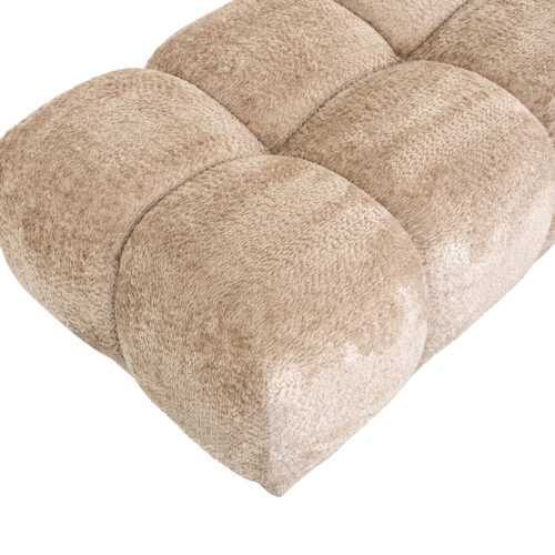 Hocker Noah Chenille - Naturel - Afbeelding 5