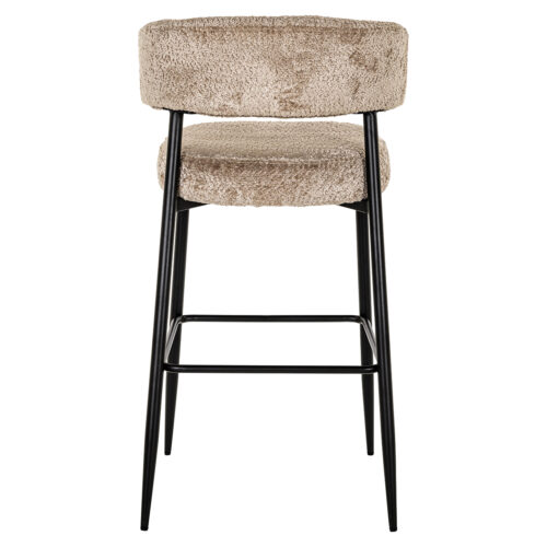 Barstoel Rochelle Sheep Naturel - zithoogte 74cm - Afbeelding 3