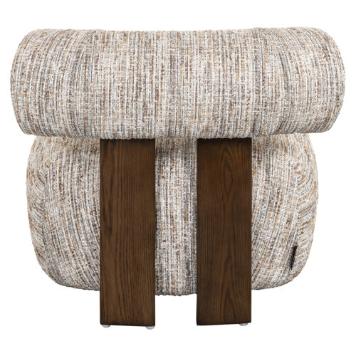 Fauteuil Arabella Geweven - Greige - Afbeelding 3