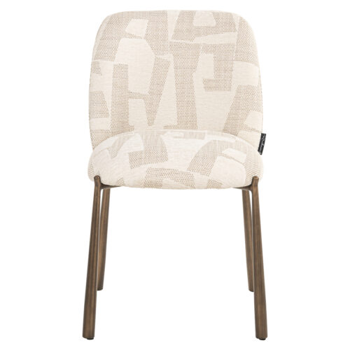 Eetkamerstoel Brandi Lovely kleur Beige - Afbeelding 4