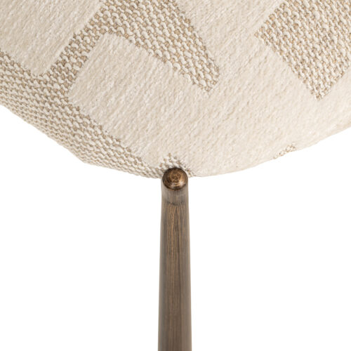 Eetkamerstoel Brandi Lovely kleur Beige - Afbeelding 8
