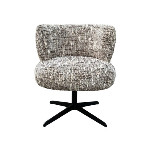 Eetkamerstoel Amalfi Geweven stof kleur Beige - Afbeelding 2