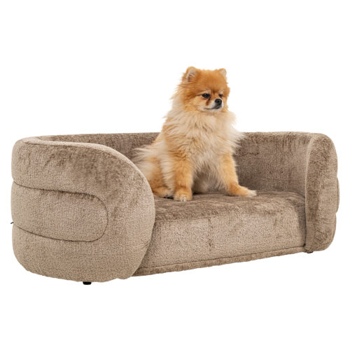 Huisdierenbed Bingo taupe chenille (Bergen 104 taupe chenille) - Afbeelding 12