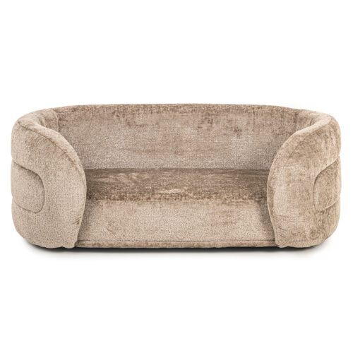 Huisdierenbed Bingo taupe chenille (Bergen 104 taupe chenille) - Afbeelding 4