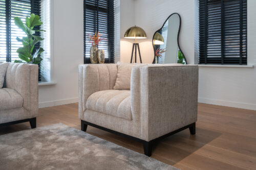 Organische Spiegel Alton 183 x 85cm kleur Brushed Gold - Afbeelding 13