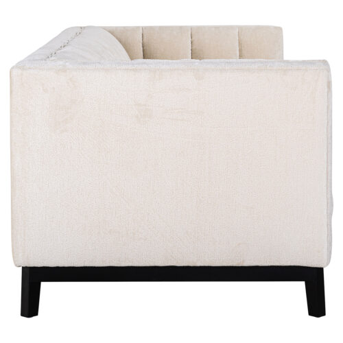 Bank Beaudy  Chenille - Wit - Afbeelding 2