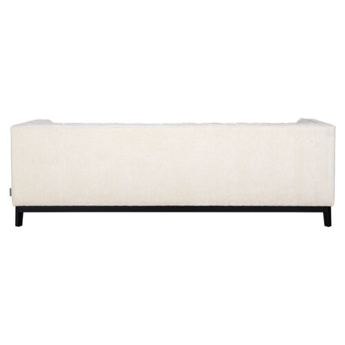 Bank Beaudy  Chenille - Wit - Afbeelding 3
