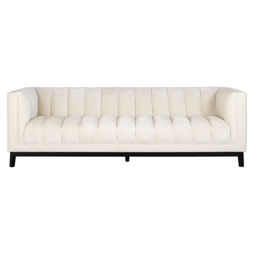 Bank Beaudy  Chenille - Wit - Afbeelding 4