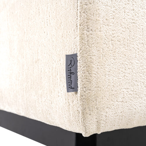 Bank Beaudy  Chenille - Wit - Afbeelding 6
