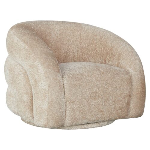 Draaifauteuil Arcus Chenille - Beige