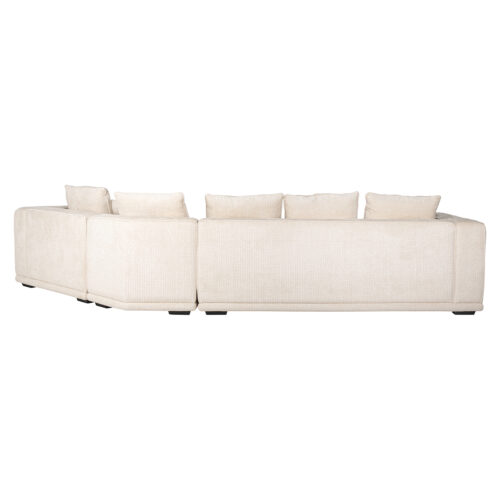 4-zits Bank Lusso Chenille - Beige - Afbeelding 3