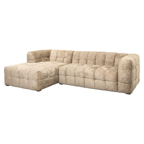 Loungebank Merrol Links Chenille - Desert - Afbeelding 4