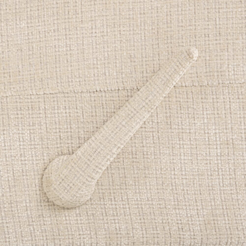 Verstelbare Draaifauteuil Denvi Chenille - Beige - Afbeelding 9