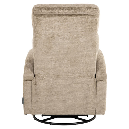 Verstelbare Draaifauteuil Denvi Chenille - Desert - Afbeelding 3