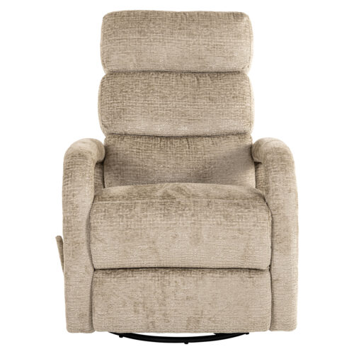 Verstelbare Draaifauteuil Denvi Chenille - Desert - Afbeelding 5