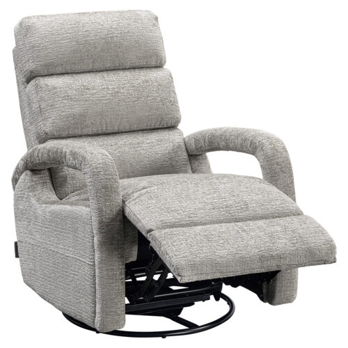 Verstelbare Draaifauteuil Denvi Chenille - Desert - Afbeelding 7