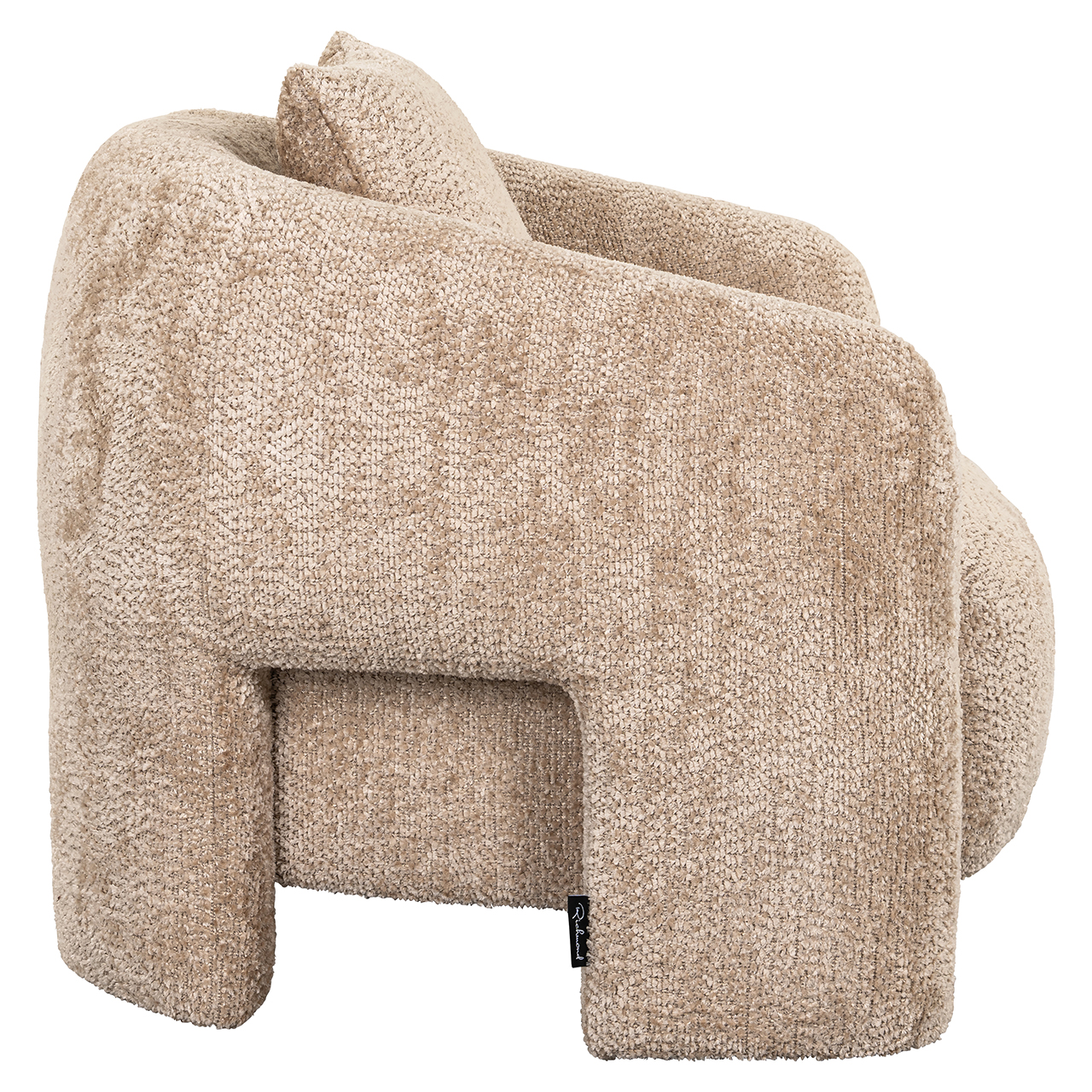 Fauteuil Milania Chenille Beige - Afbeelding 2