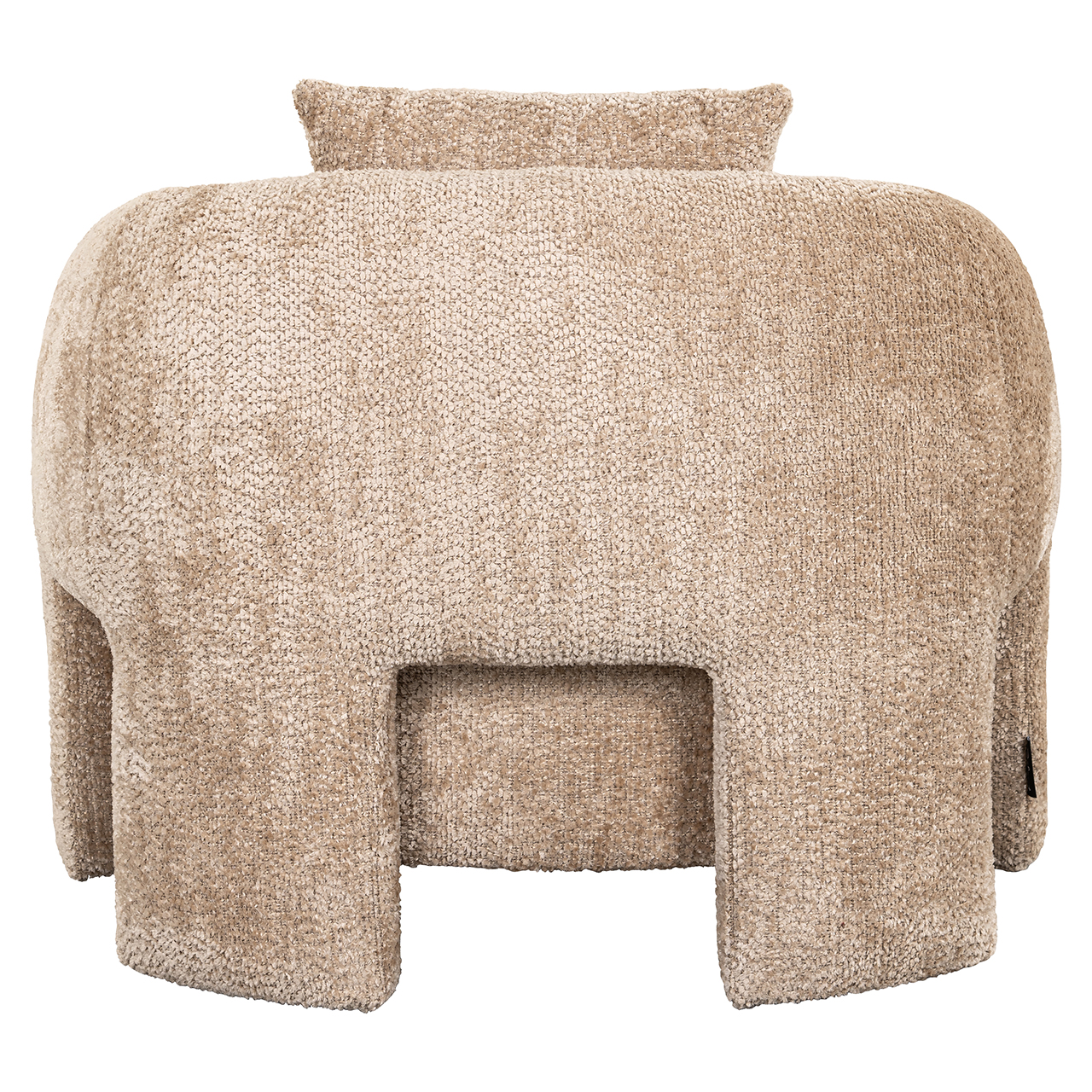 Fauteuil Milania Chenille Beige - Afbeelding 3