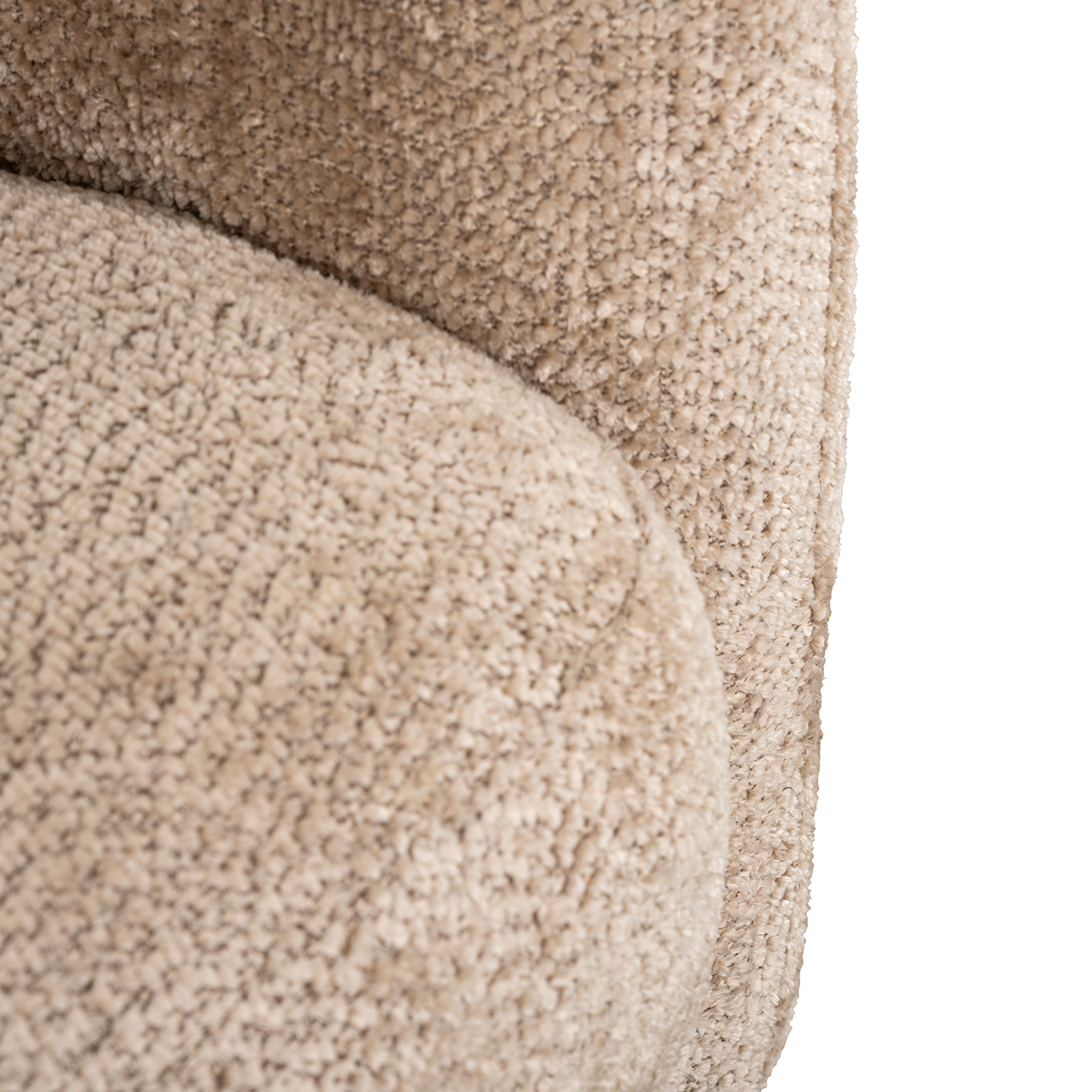 Fauteuil Milania Chenille Beige - Afbeelding 7