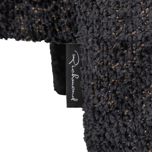 Fauteuil Milania Chenille - Zwart - Afbeelding 6