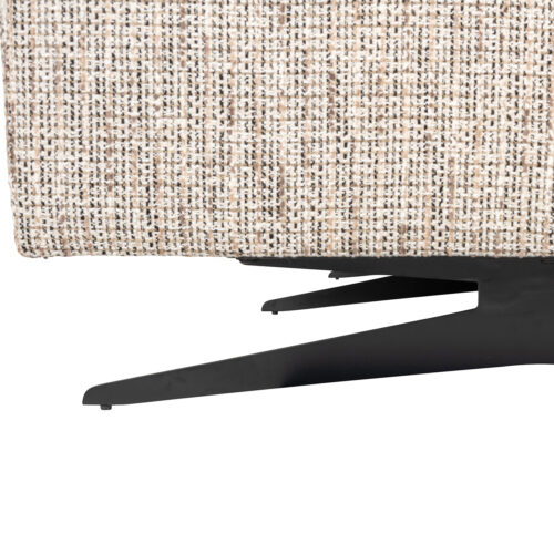 3-zits Loungebank Hoxton Links Chenille - Naturel - Afbeelding 9