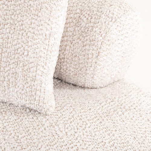 Daybed Tivola Chenille, kleur Crème - Afbeelding 6