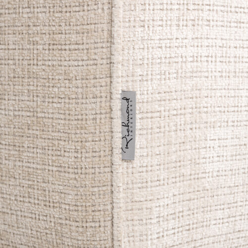 2,5-zits Loungebank Santos Links Chenille - Beige - Afbeelding 6