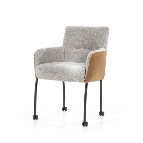 Stoel Soof Bouclé - Cognac (showroom model) - Afbeelding 20
