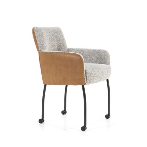 Stoel Soof Bouclé - Cognac (showroom model) - Afbeelding 22