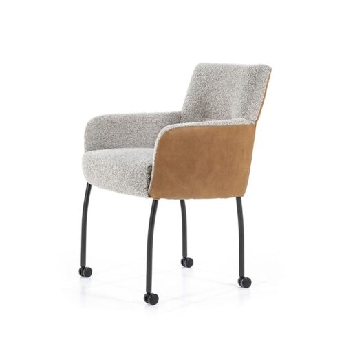 Stoel Soof Bouclé - Cognac (showroom model) - Afbeelding 23