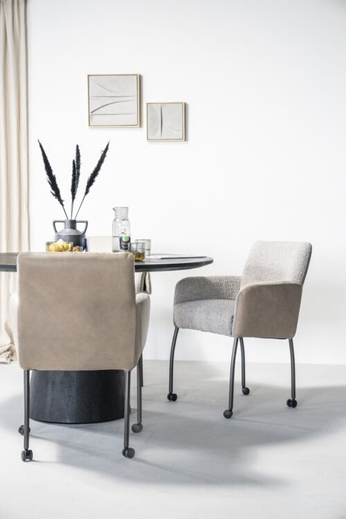 Stoel Soof Bouclé - Taupe - Afbeelding 21