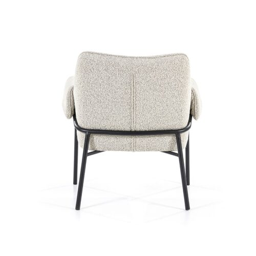 Fauteuil Tony Bouclé - Beige (showroom model) - Afbeelding 23