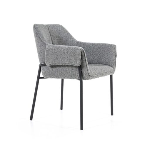 Fauteuil Tony Bouclé - Grijs (showroom model) - Afbeelding 25