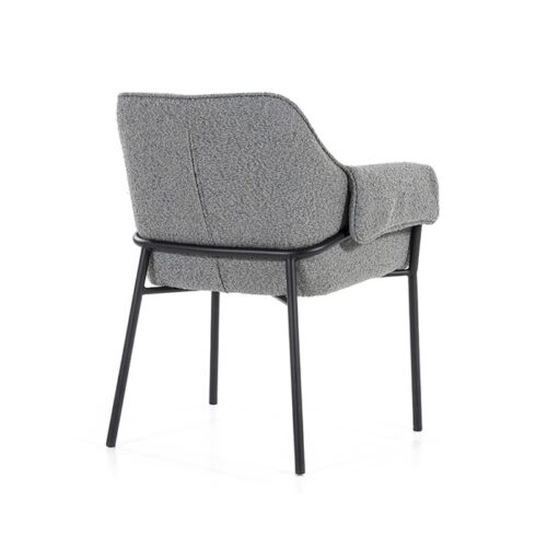 Fauteuil Tony Bouclé - Grijs (showroom model) - Afbeelding 27