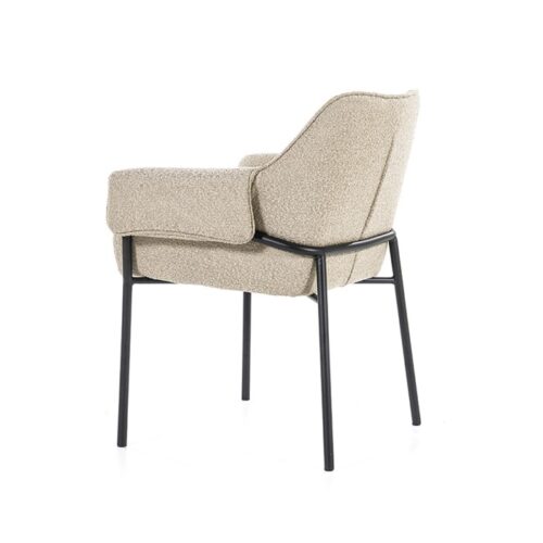 Fauteuil Tony Bouclé - Taupe - Afbeelding 17