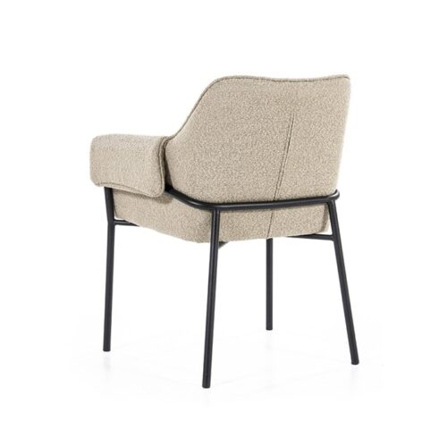 Fauteuil Tony Bouclé - Taupe - Afbeelding 16
