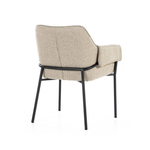 Fauteuil Tony Bouclé - Taupe - Afbeelding 14