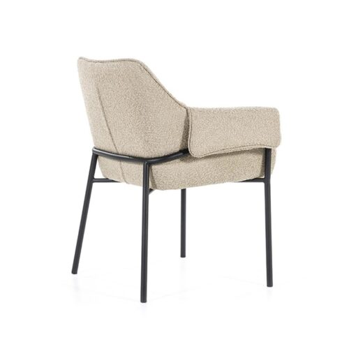 Fauteuil Tony Bouclé - Taupe - Afbeelding 13