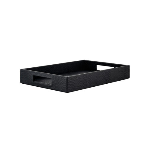 Dienblad Blane Croco Set van 2 stuks - Afbeelding 4