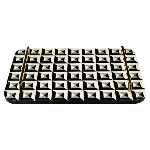 Dienblad Birte Resin 46 x 30cm - Afbeelding 2