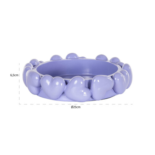 Dienblad Sanny 26cm kleur Paars - Afbeelding 3
