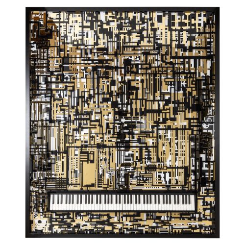 Wall Art Piano Wibi