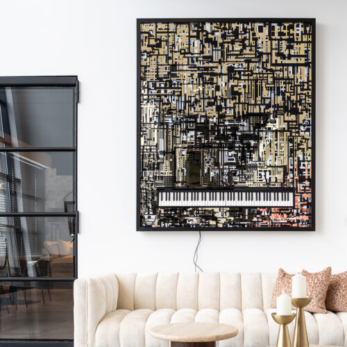 Wall Art Piano Wibi - Afbeelding 4